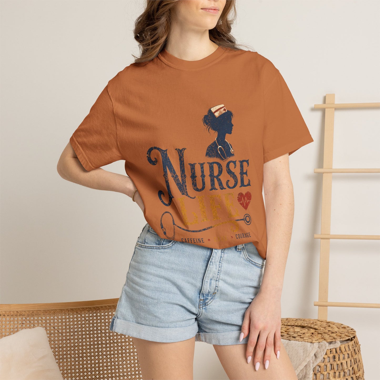Caffeine Care Courage T-Shirt