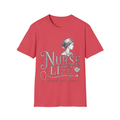 Caffeine Care Courage 303 T-shirt