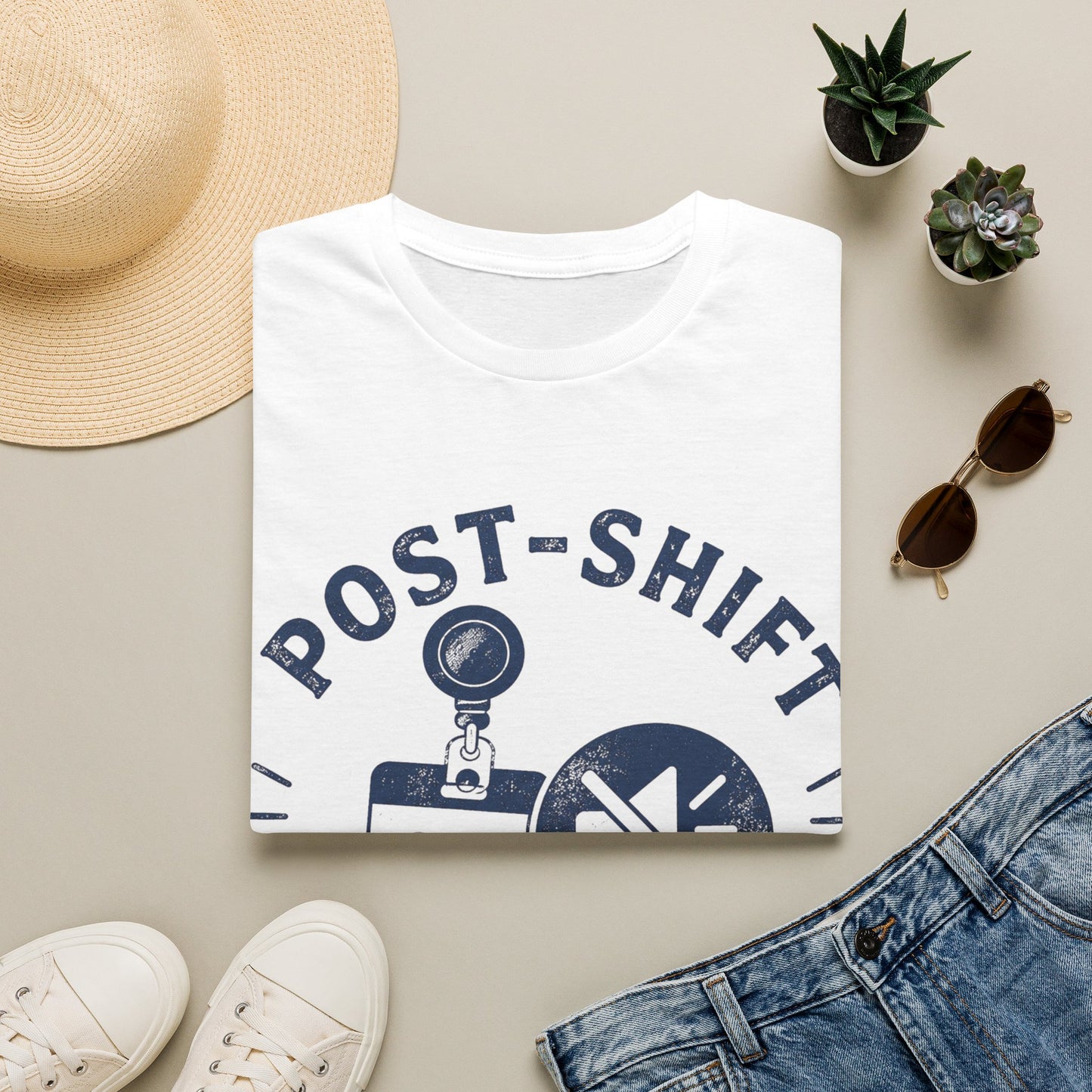 Post Shift Silence Club T-shirt