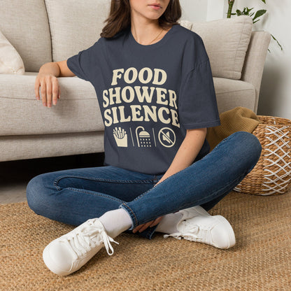 Food Shower Silence T-shirt