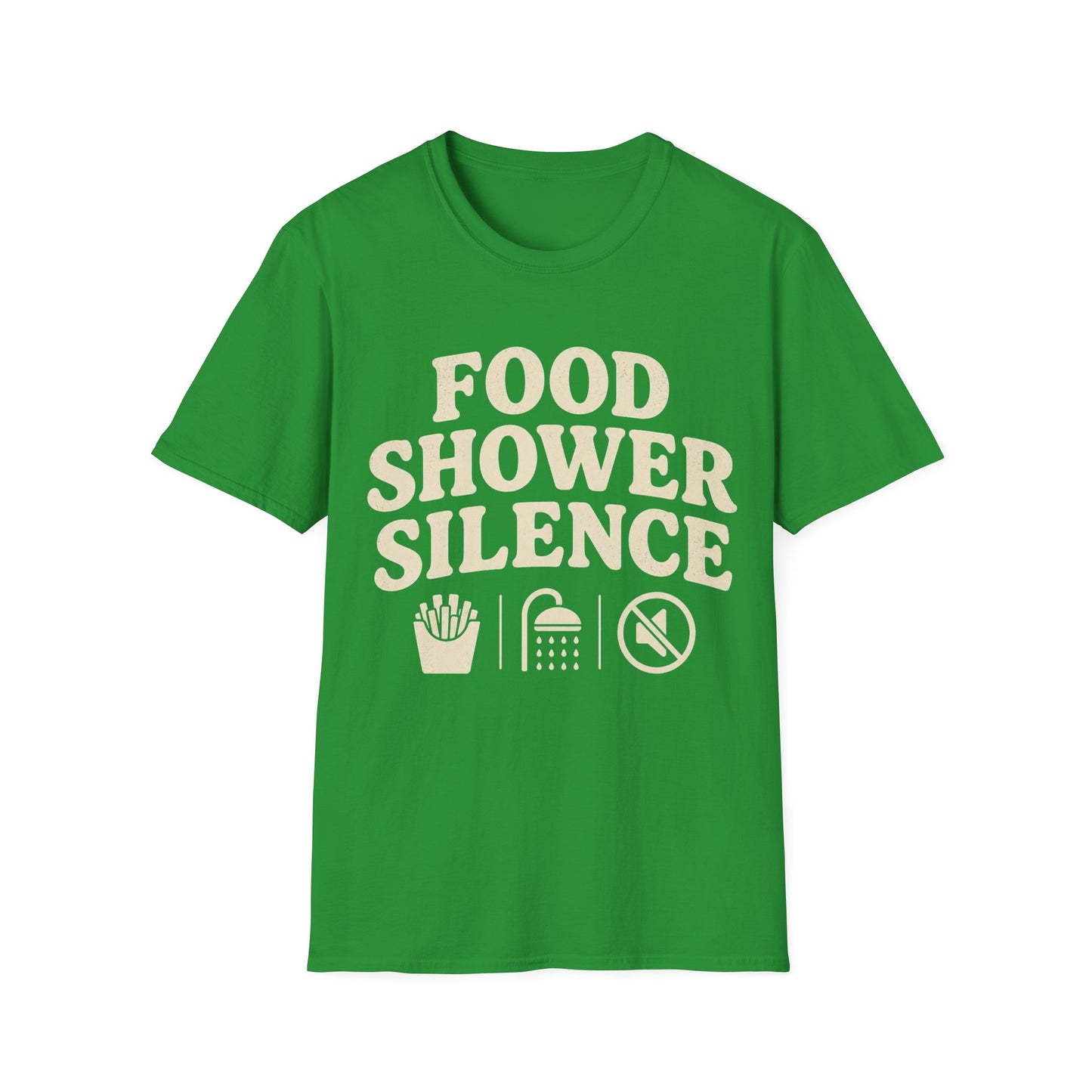 Food Shower Silence T-shirt