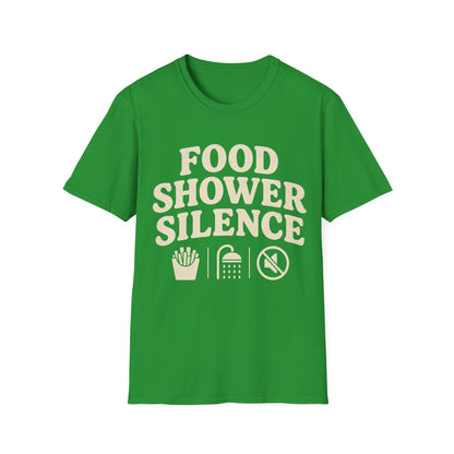 Food Shower Silence T-shirt