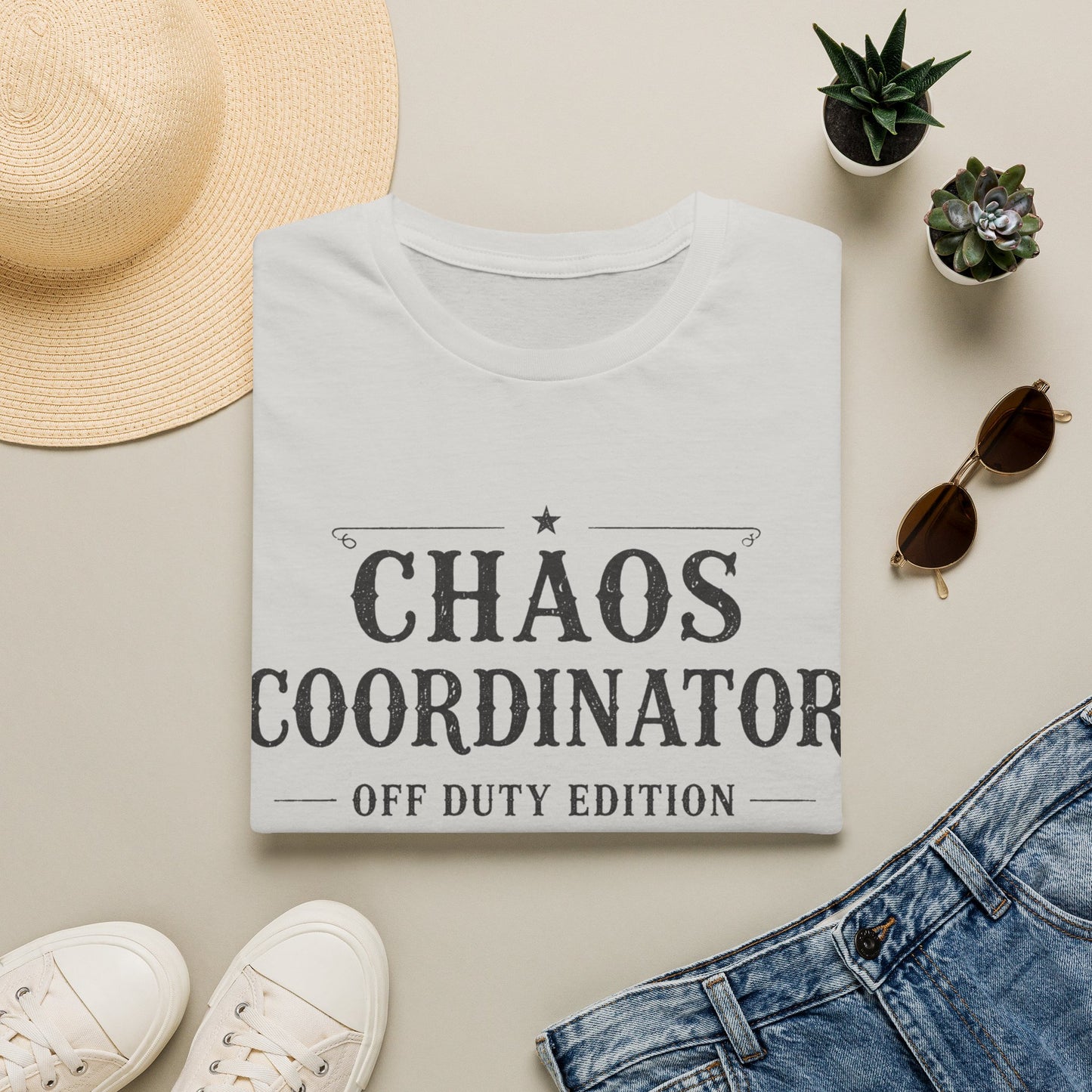 Chaos Coordinator Off Duty T-shirt