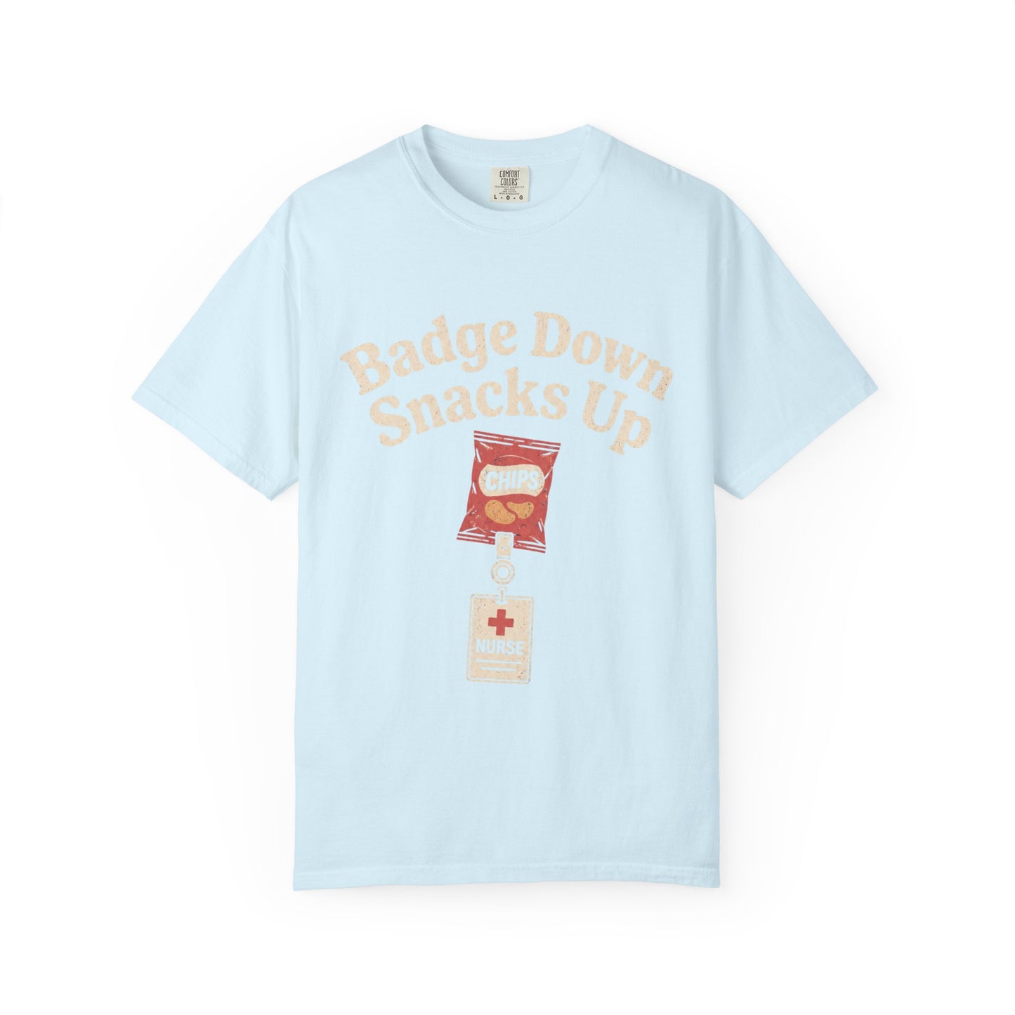 Badge Down Snacks Up