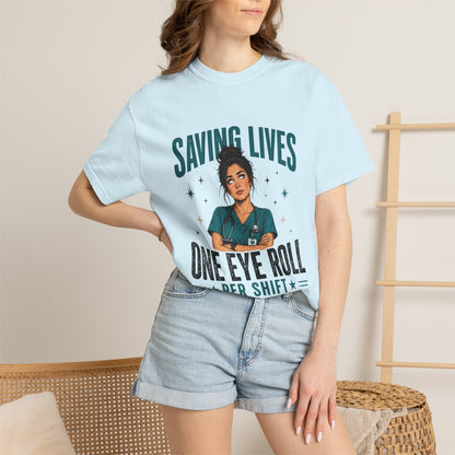 Saving Lives Eye Roll T-Shirt