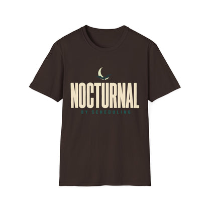 Nocturnal By Scheduling T-Shirt