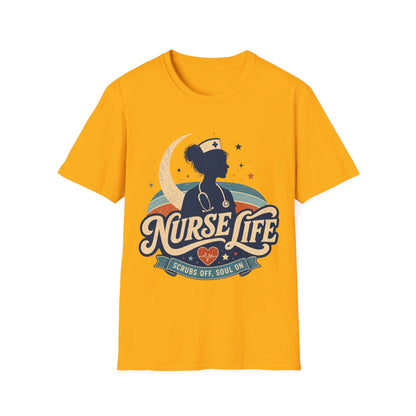 Nurse Life Scrubs Off Soul T-shirt