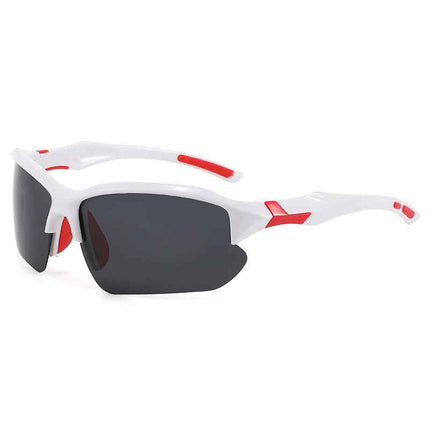 Polarized Half Frame Sunglasses UV400 TAC Lens Driving Cycling Unisex – Rayzora Half Glare