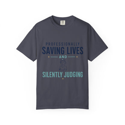 Professionally Saving Silently Judging