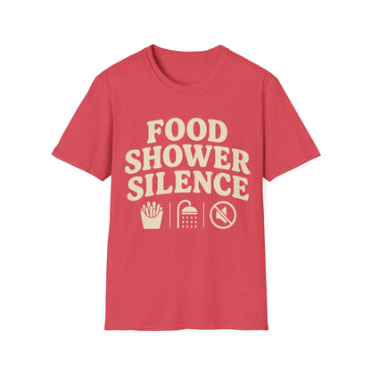 Food Shower Silence T-shirt