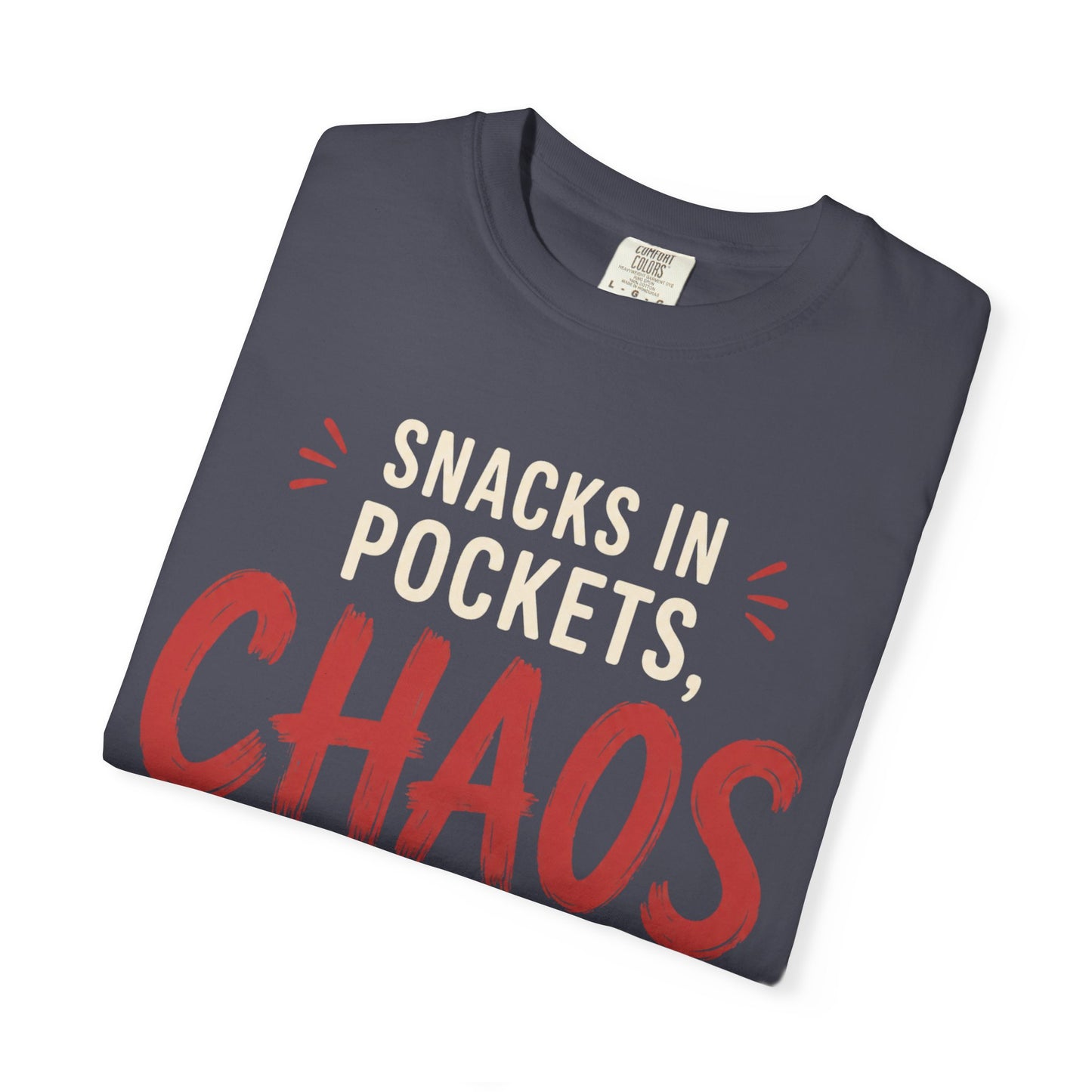Snacks Pockets Chaos Heart T-Shirt