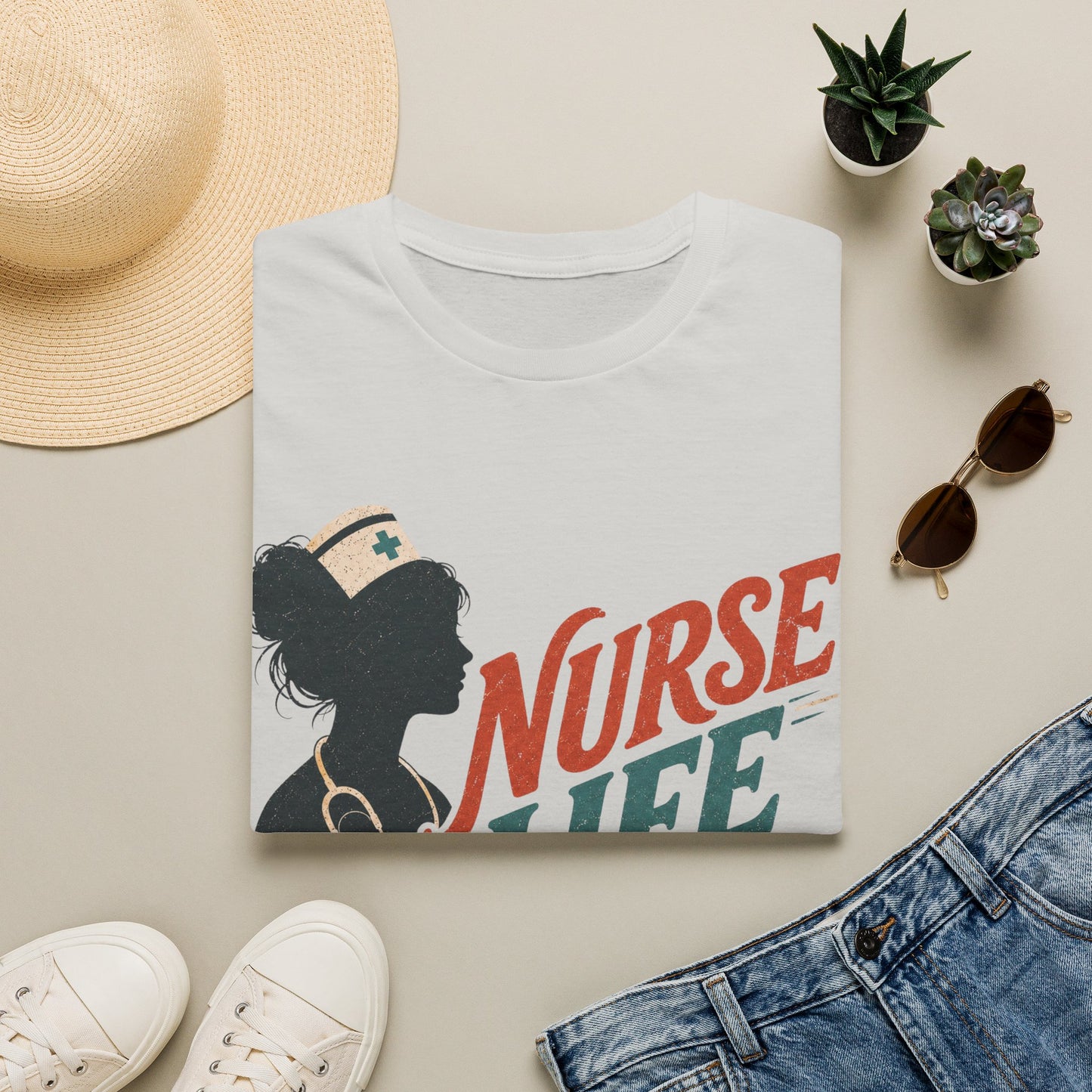 Nurse Life Built Shift T-shirt