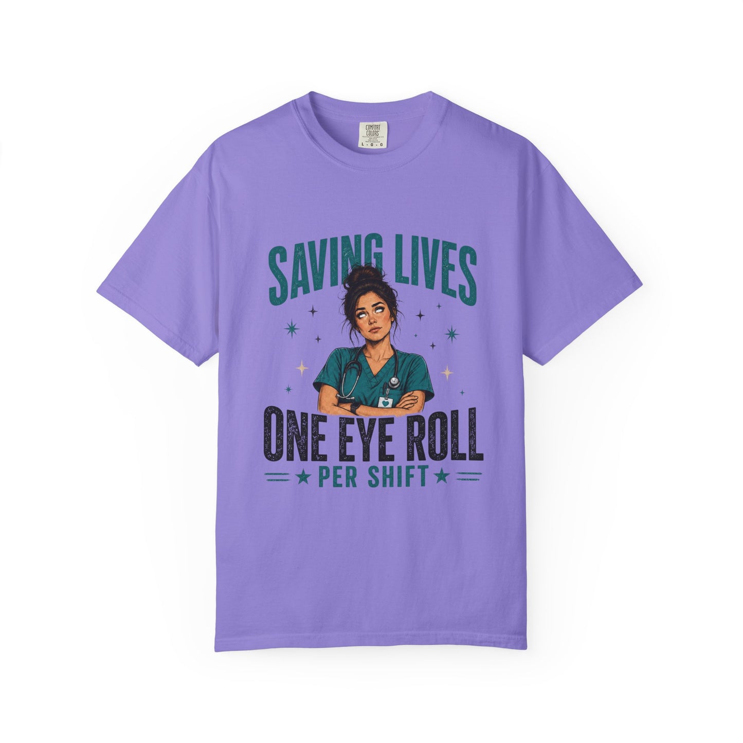 Saving Lives Eye Roll T-Shirt