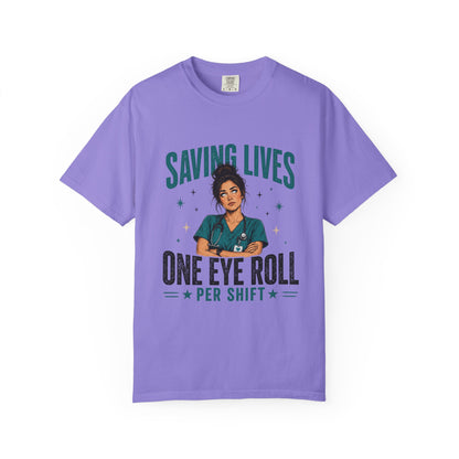 Saving Lives Eye Roll T-Shirt