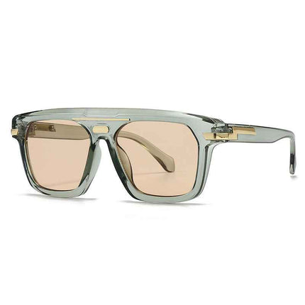 Large Frame Square Sunglasses UV400 Retro Streetwear Unisex – Rayzora Urban Frame