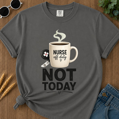 Not Today Mug T-Shirt - Pepper Mockup