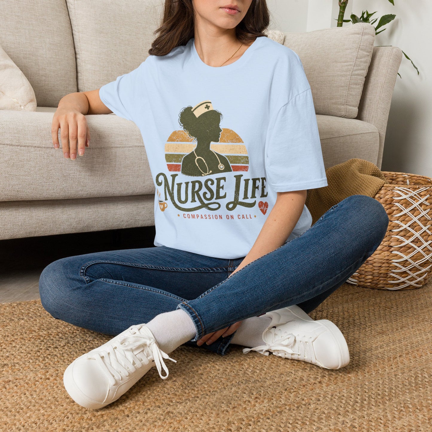 Nurse Life Compassion Call T-shirt