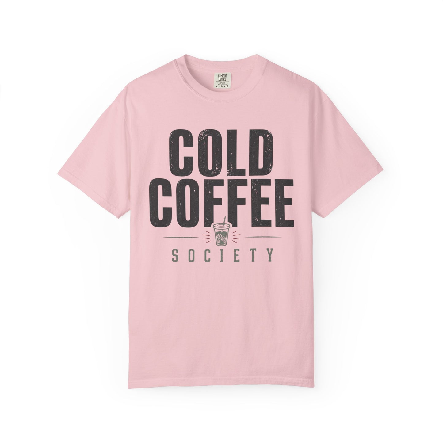 Cold Coffee Society Cup T-Shirt