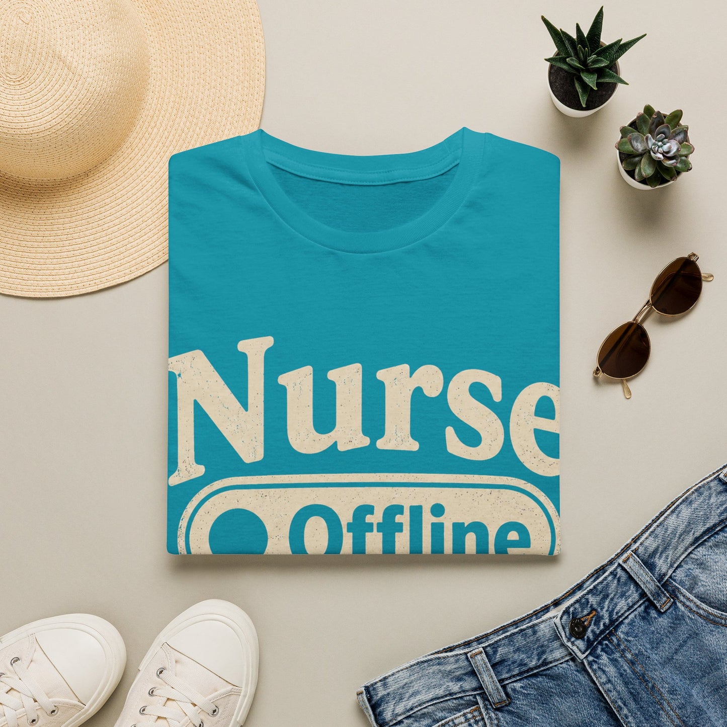 Nurse Offline Until Fed 213 T-shirt