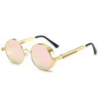 Gold frame pink mercury