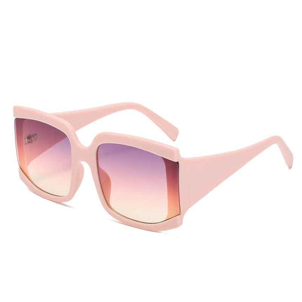 Large Square Sunglasses UV400 Full Frame Bold Fashion Unisex – Rayzora Bold Square