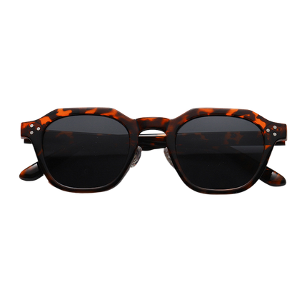 Polarized TR90 Sunglasses UV400 Polygonal Retro Punk Unisex – Rayzora Rivet Edge