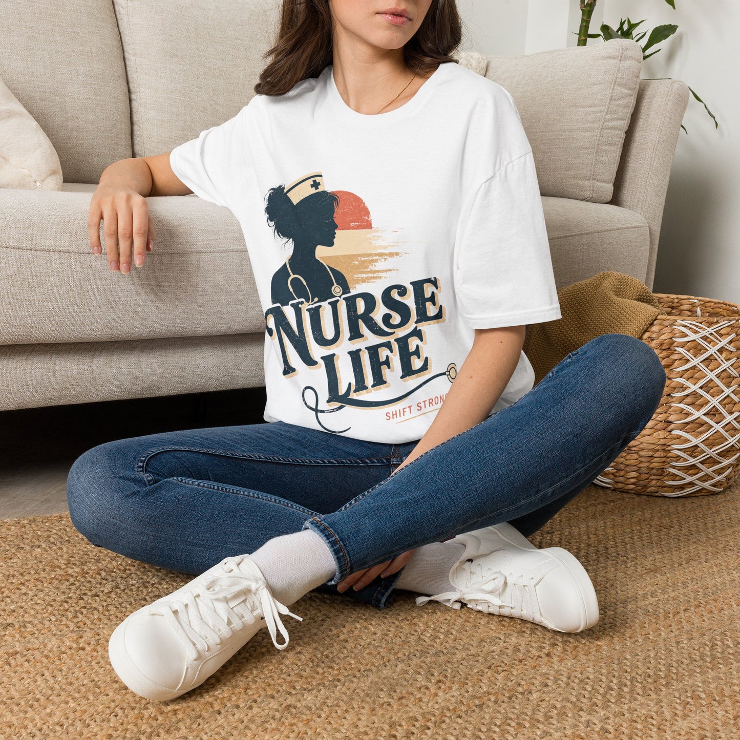 Nurse Life Shift Strong 296 T-shirt
