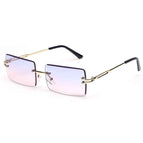 Gold Frame Top Purple Bottom Pink