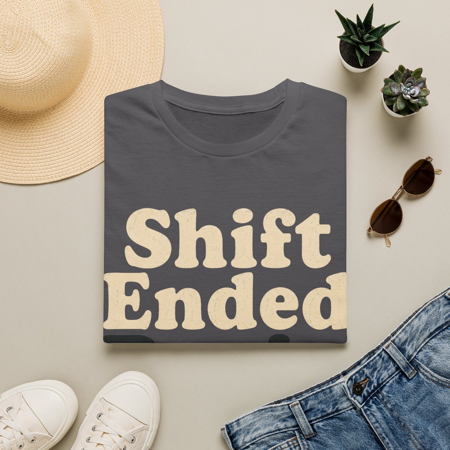 Shift Ended Brain T-shirt