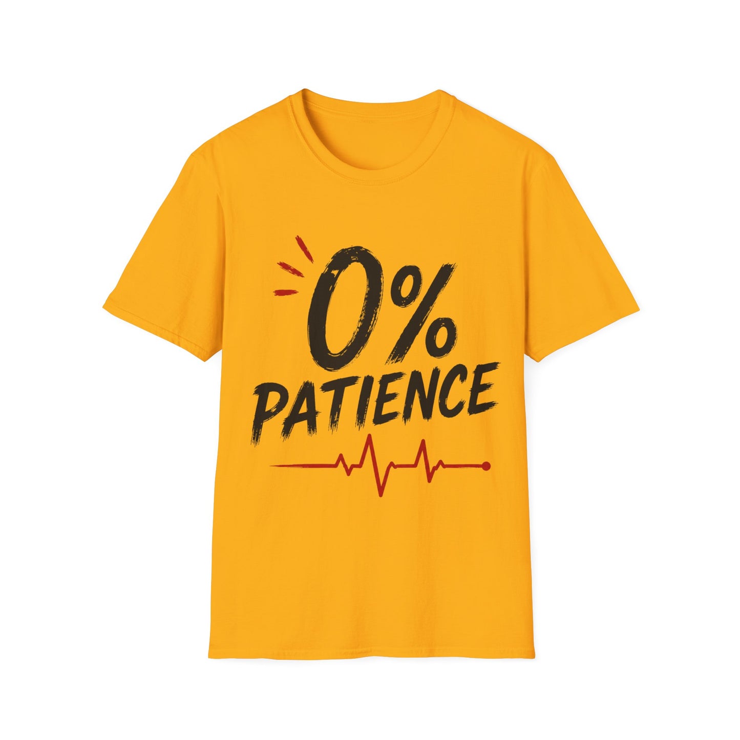 Zero Percent Patience T-shirt