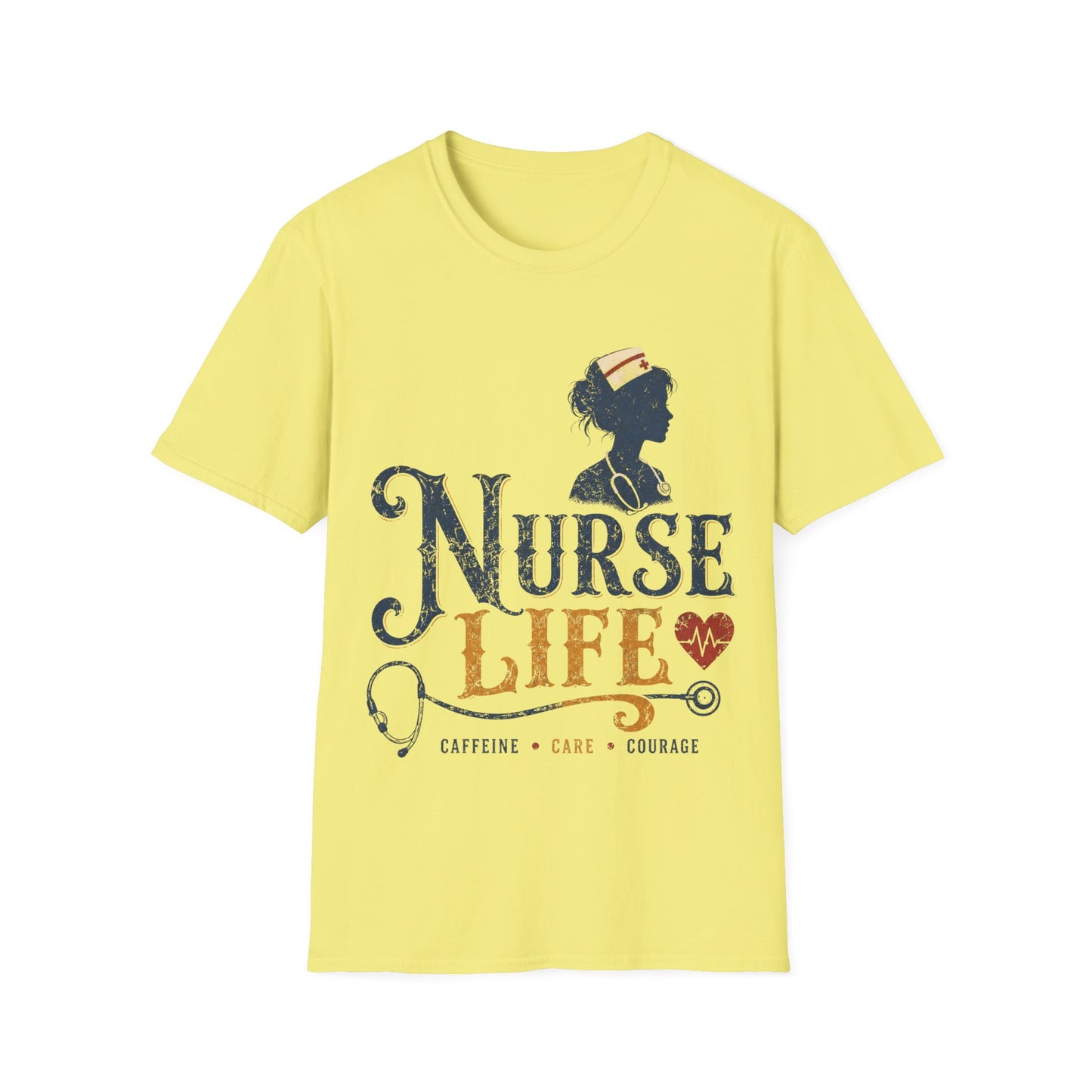 Caffeine Care Courage 302 T-shirt