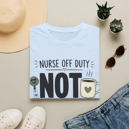 Nurse Off Duty Penguin T-shirt