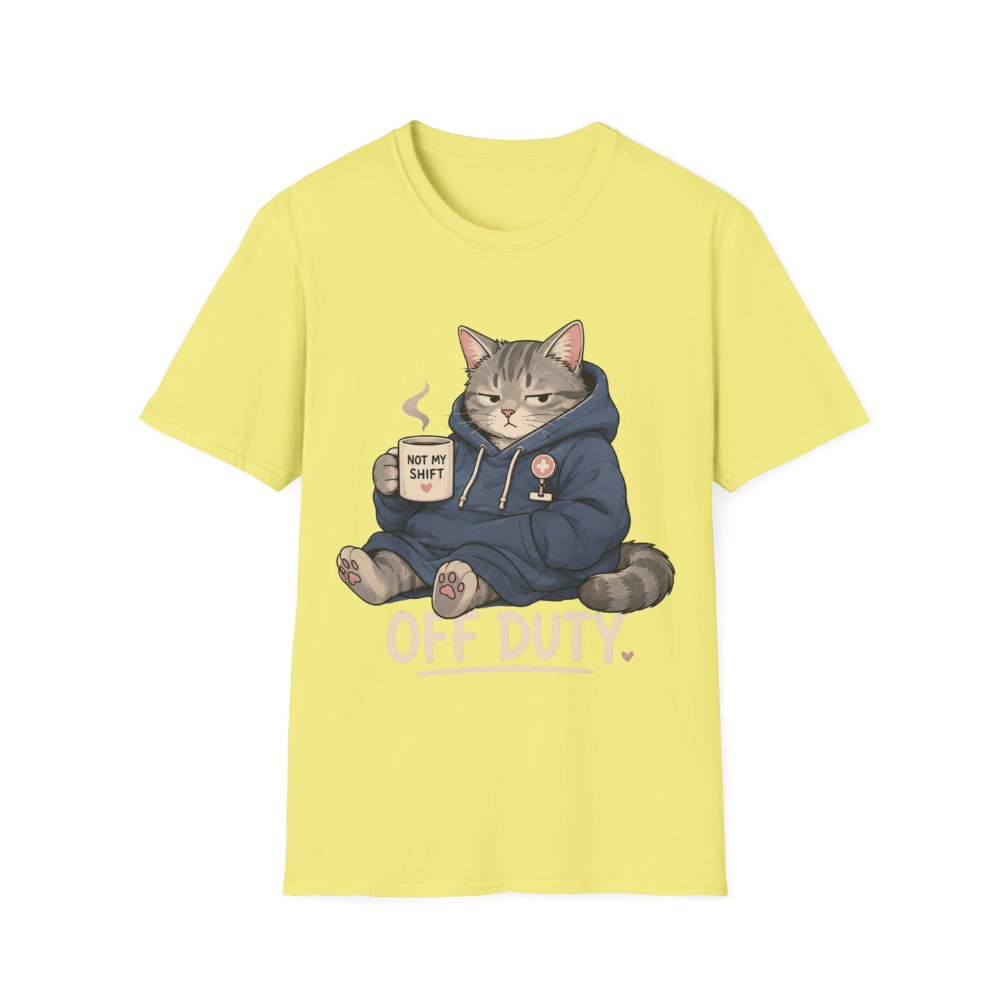 Off Duty Cat T-shirt