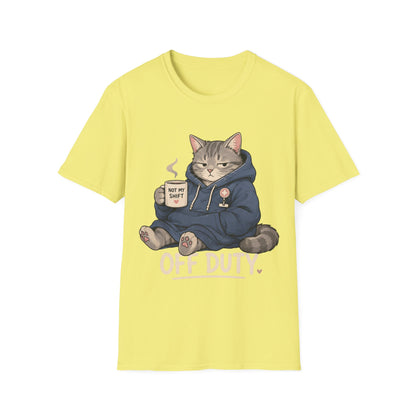 Off Duty Cat T-shirt