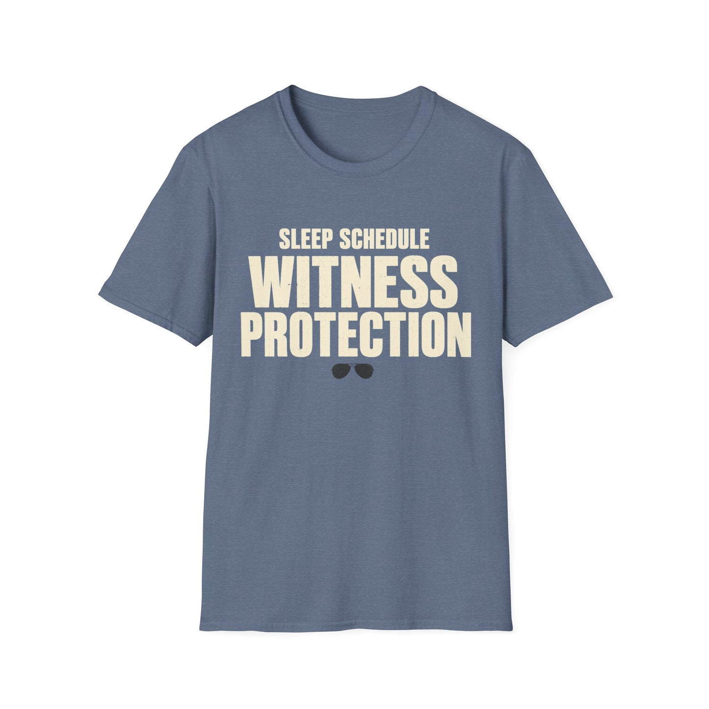 Sleep Schedule Witness Protection T-Shirt