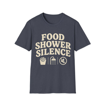 Food Shower Silence T-shirt