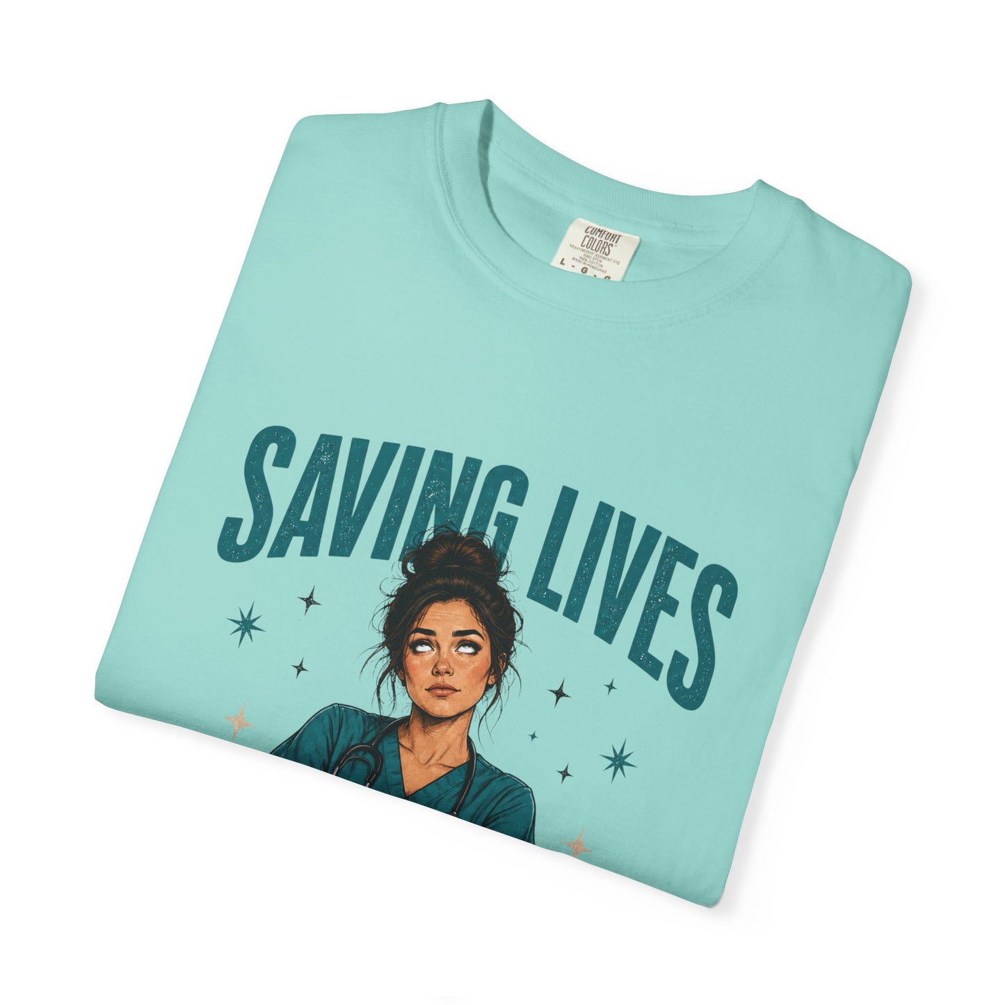 Saving Lives Eye Roll T-Shirt