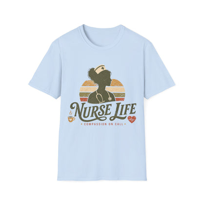 Nurse Life Compassion Call T-shirt