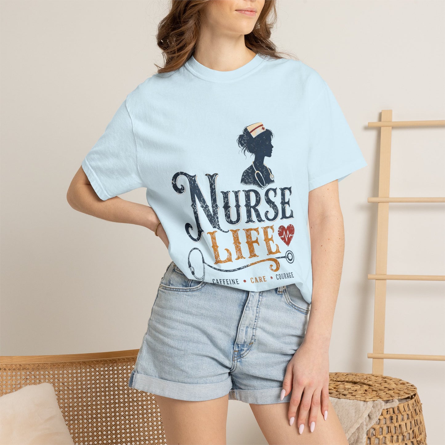 Caffeine Care Courage T-Shirt