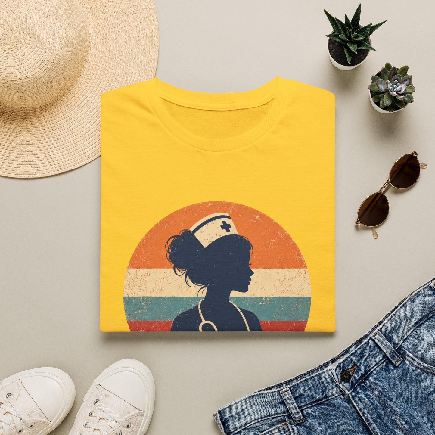 Nurse Life Caffeine Chaos Care T-shirt