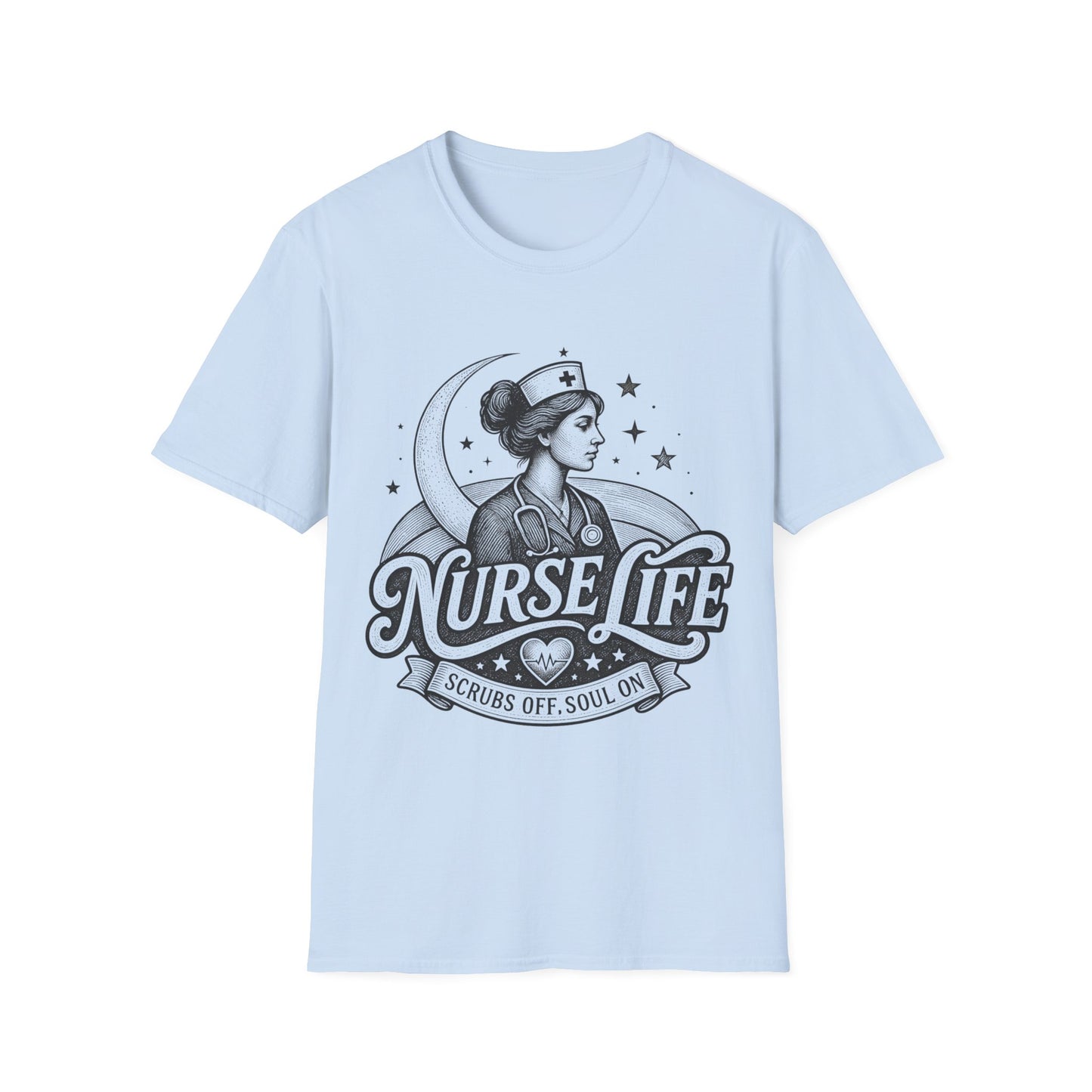 Nurse Life Scrubs Off Soul 289 T-shirt
