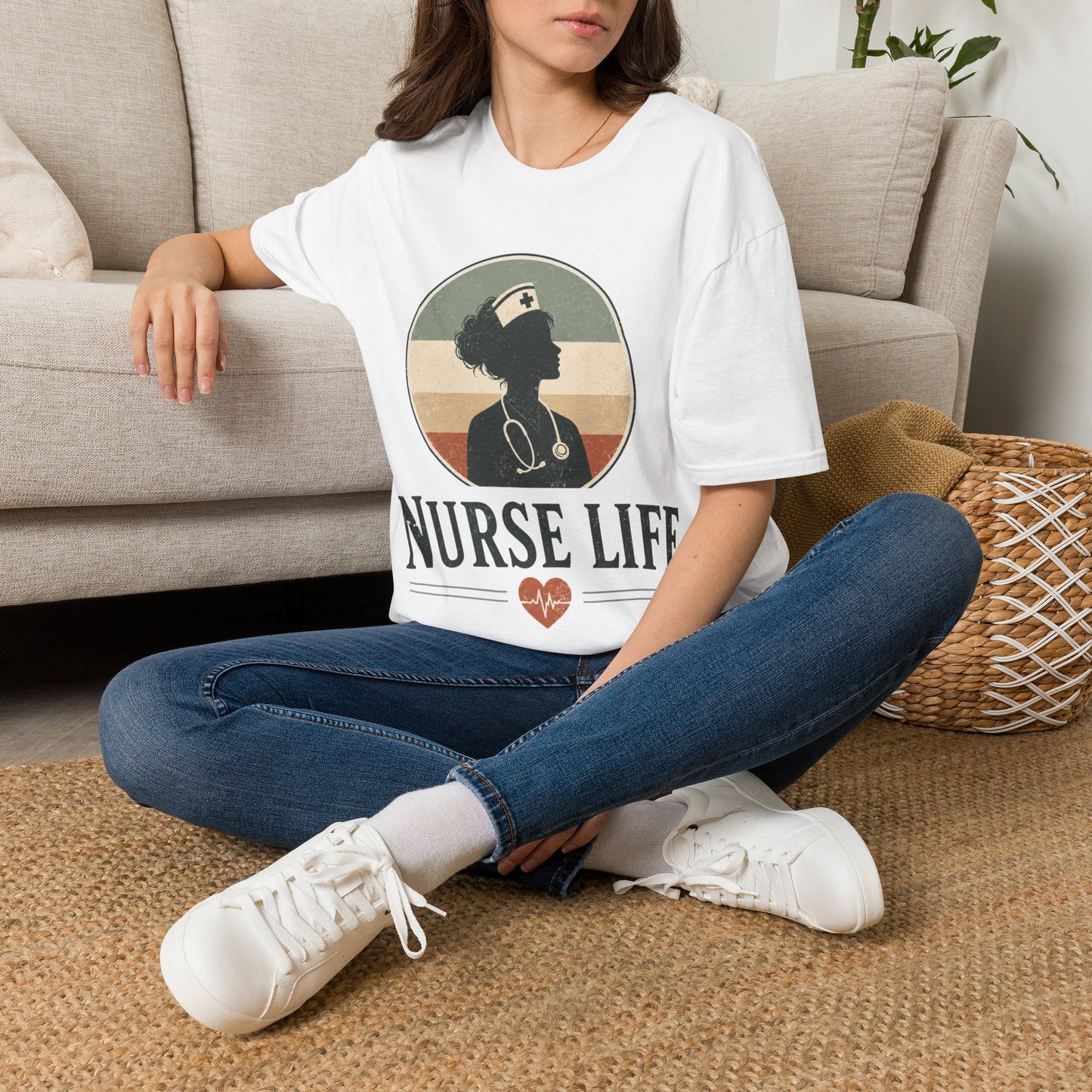 Nurse Life Vintage T-shirt