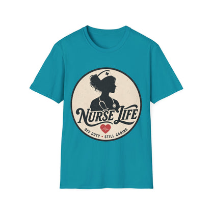 Nurse Life Off Duty Still Caring T-shirt