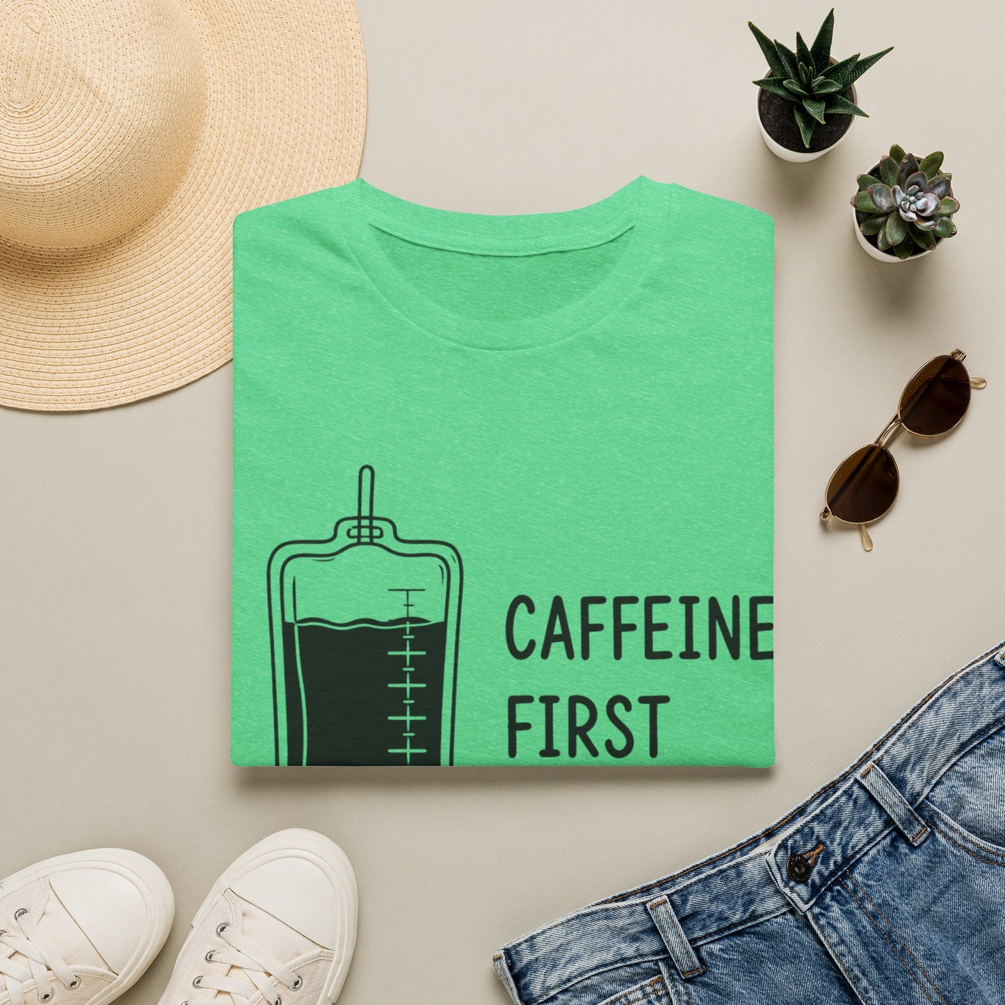 Caffeine First Care Second 110 T-shirt