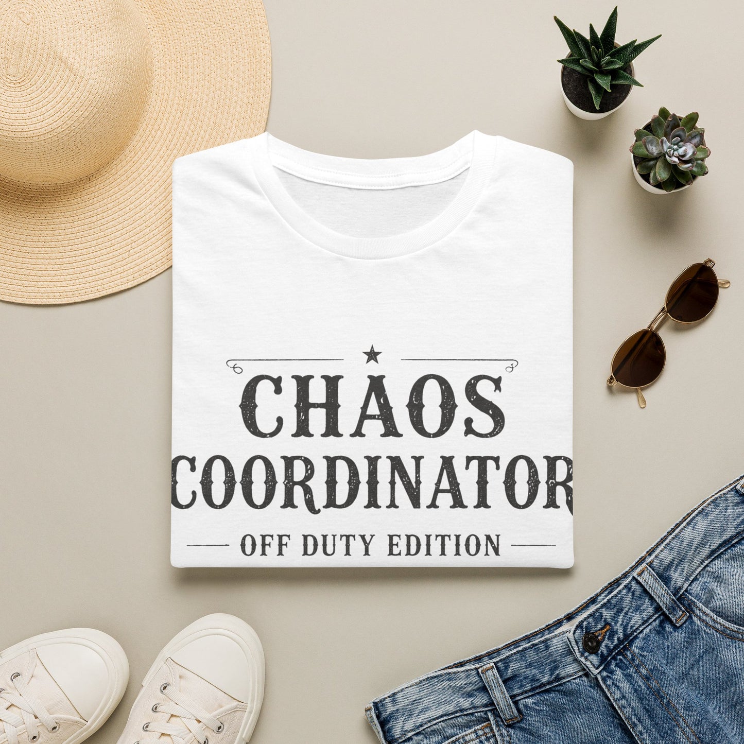 Chaos Coordinator Off Duty T-shirt