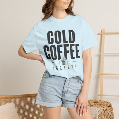 Cold Coffee Society Cup T-Shirt