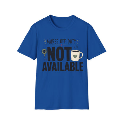 Nurse Off Duty Penguin T-shirt
