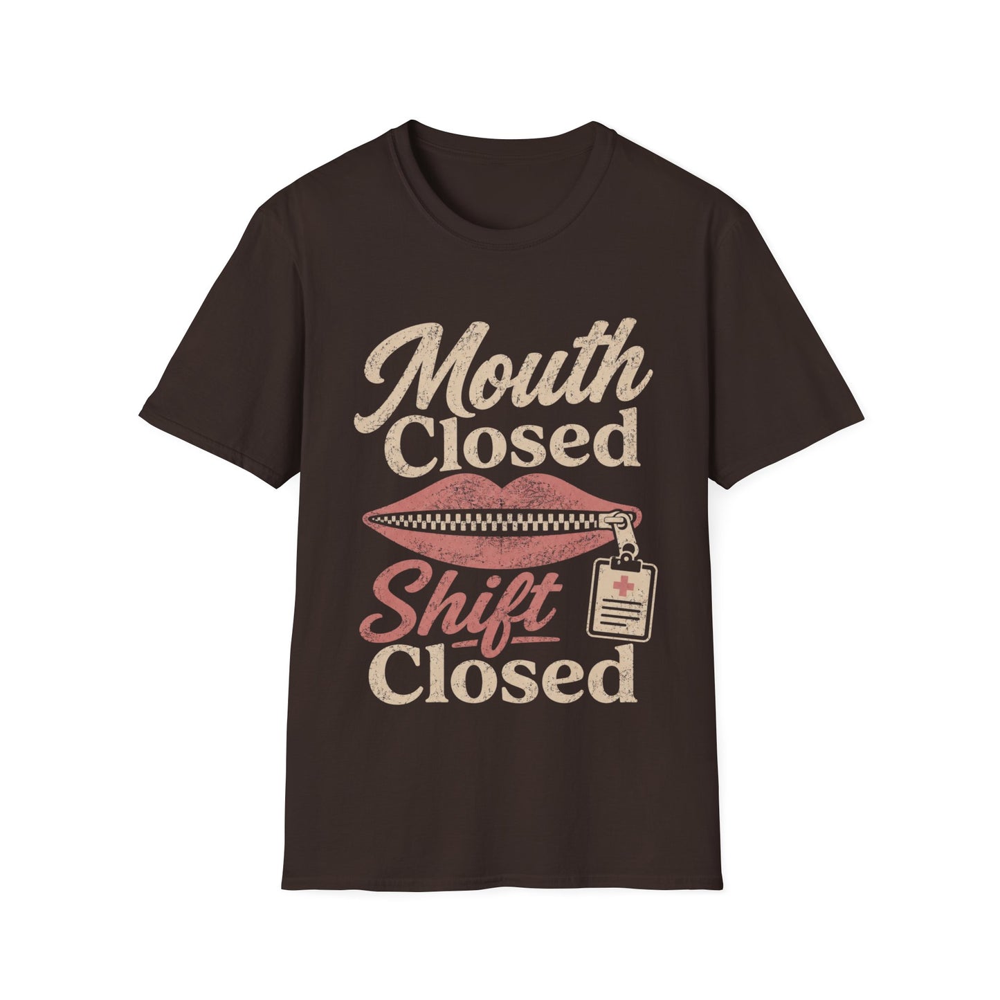 Mouth Closed Shift T-shirt