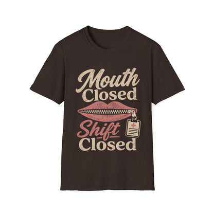 Mouth Closed Shift T-shirt