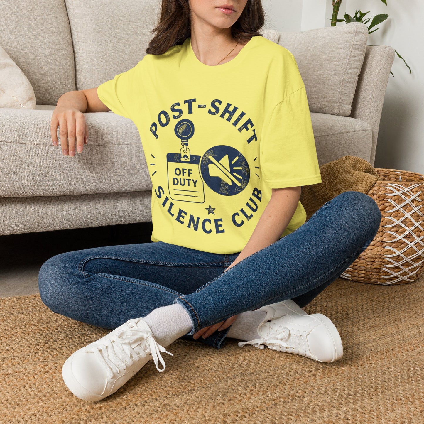 Post Shift Silence Club T-shirt